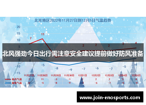 北风强劲今日出行需注意安全建议提前做好防风准备